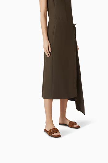 Romy Slides in Suede