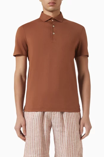 تي شيرت بولو قطن جيرسيه