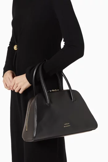 حقيبة كتف فيسبر صغيرة جلد عجل