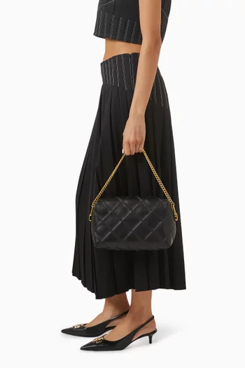 Large Fleming Crossbody Bag in Leather