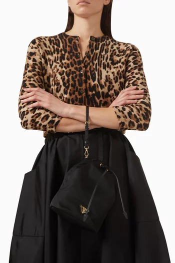 حقيبة برباط تضييق نايلون معاد تدويره