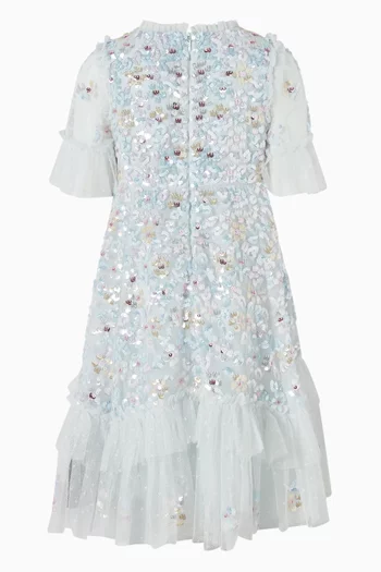 فستان كاسيا بنقشة زهور