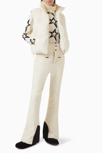 فيست مبطّن بالزغب صوف وكشمير