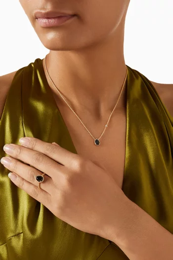 Small Serpent Bohème Onyx Ring in 18kt Gold