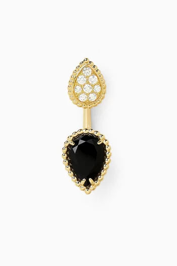Serpent Bohème XS/S Single Earring in 18kt Gold