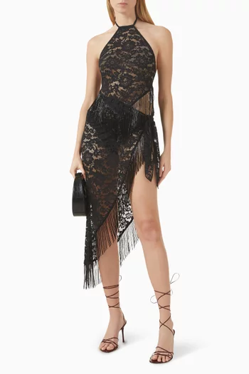 Bandana Cover-up Top in Lace