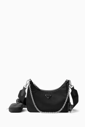 حقيبة كتف 2005 بإصدار جديد نايلون معاد تدويره