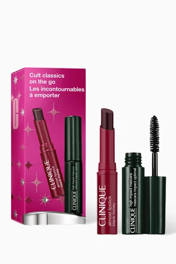 Cult Classics On The Go: High Impact Mascara + Black Honey Mini Set