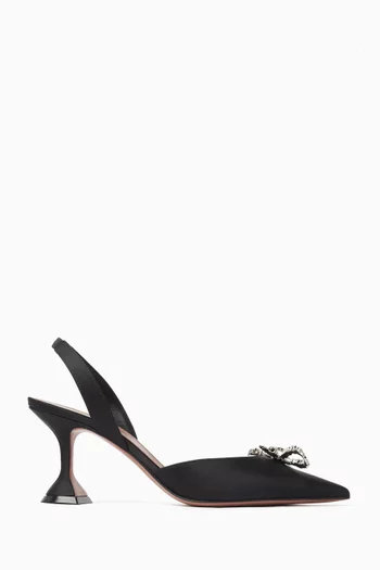 Rosie 70 Slingback Pumps in Satin