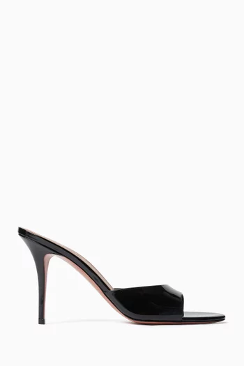 Elodie 90 Mules in Satin