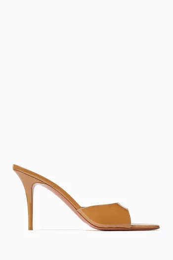 Elodie 90 Mules in Satin