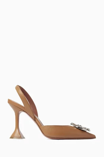Begum 95 Slingback Pumps in Nappa Leather