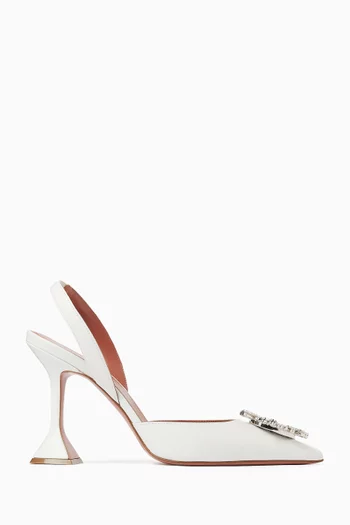 Begum 95 Slingback Pumps in Nappa Leather