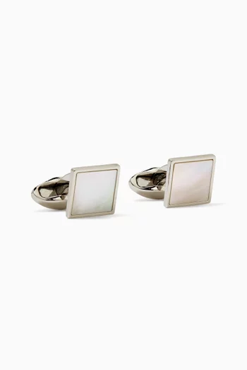 Cufflinks in Mother of Pearl