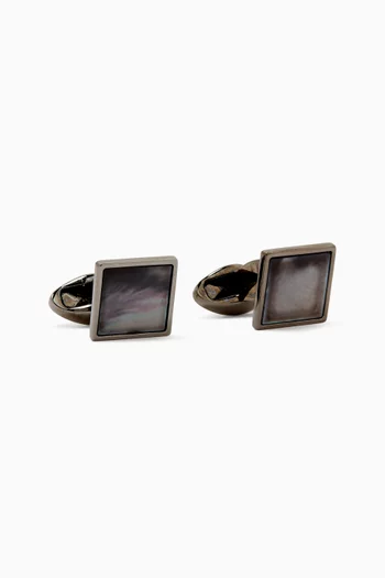 Cufflinks in Mother of Pearl