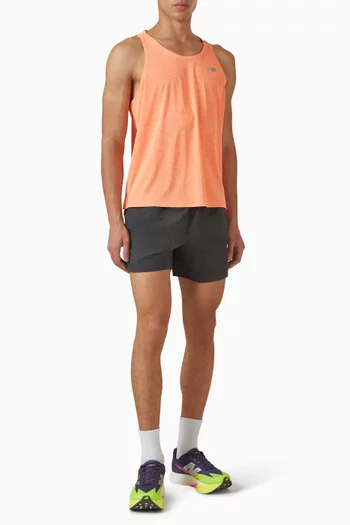 Athletics Singlet Vest in Mesh