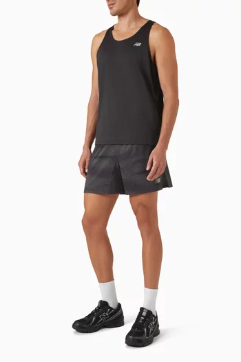 Athletics Singlet Vest in Mesh