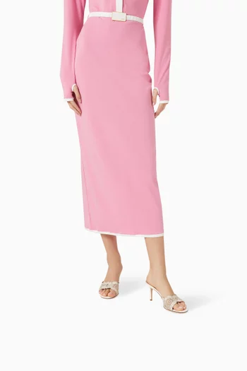 Como 75 Mule Sandals in Metallic Crochet Lace