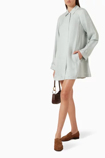 فستان كوانت بنمط قميص