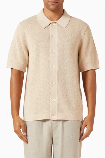 Abilo Buttoned Shirt in Cotton-knit