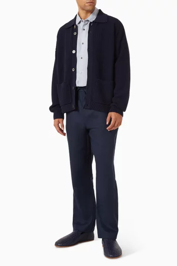 Casentino Jacket in Crochet Knit