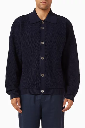 Casentino Jacket in Crochet Knit