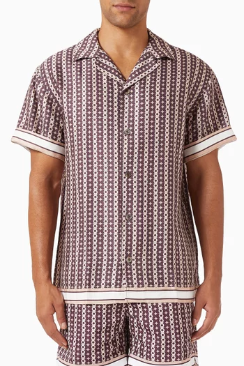 Pressoa Printed Shirt in Tencel™ Lyocell
