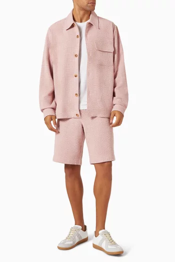 Ruiz Shirt in Boucle Knit