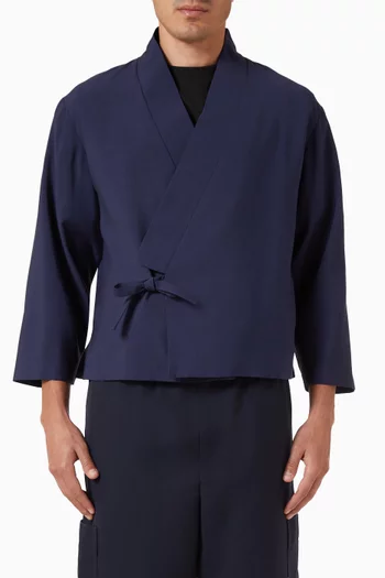 Kimono Jacket in Viscose-blend