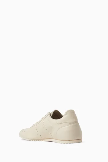 Soft Low-top Sneakers in Cow Leather