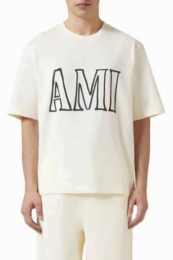 Logo T-shirt in Cotton