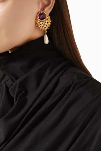 1990s Vintage Statement Earrings