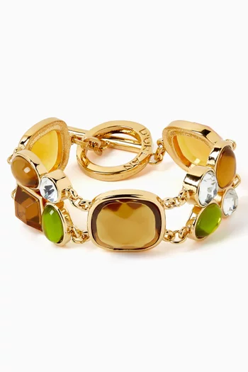 1980s Vintage Articulated Bracelet