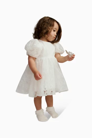 Linda Mini Dress in Lace