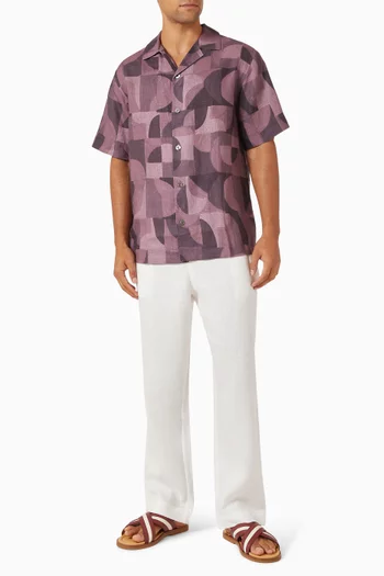 Avila Drawstring Pants in Linen