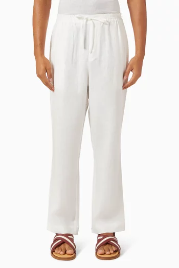 Avila Drawstring Pants in Linen