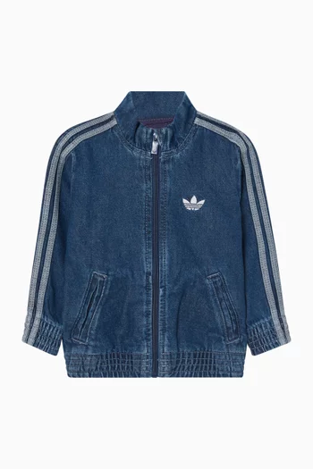 Firebird Track Top in Denim