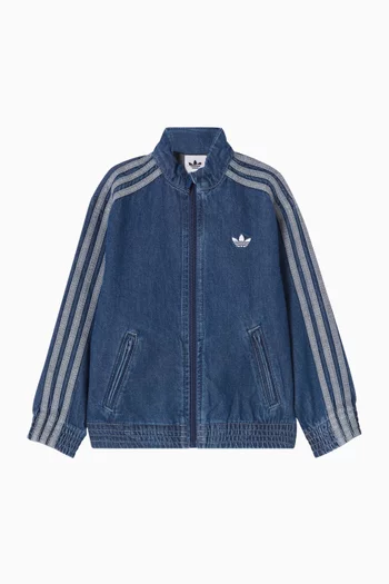 Firebird Track Jacket in Denim