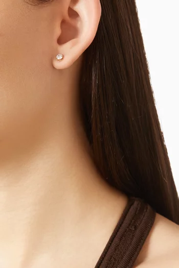 Cosmos Stud Earrings in 18kt Yellow Gold