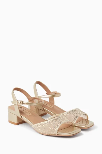 Joplin Crystal-embellished Sandals