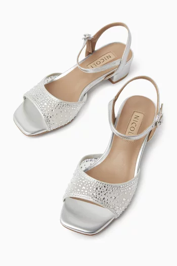 Joplin Crystal-embellished Sandals