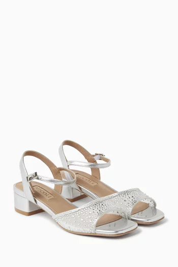 Joplin Crystal-embellished Sandals