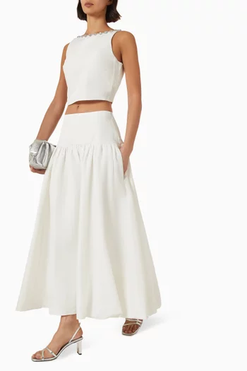 تنورة جيبالاس طويلة تفتا