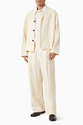 قميص ليمر مزيج كتان