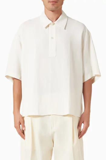 قميص ليمر مزيج كتان