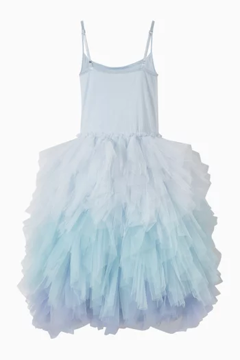 Azure Mirage Tutu Dress in Tulle