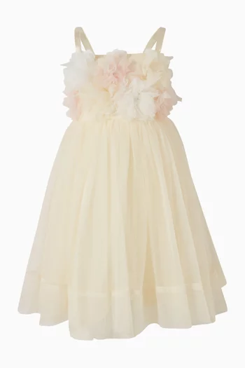 Tide Blossom Dress in Tulle