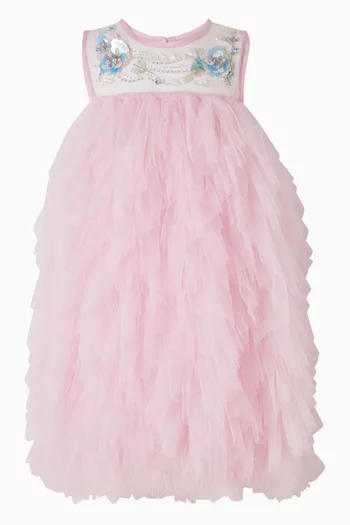 Iridescent Muse Dress in Tulle