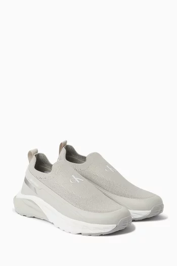 Logo Low-cut Sneakers in Mesh