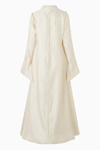 High Neck Maxi Dress